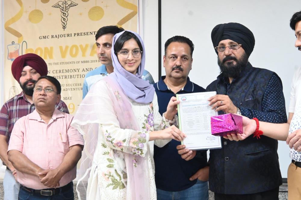 Government Medical College Rajouri Celebrates Passing out of first Batch of MBBS .(2019)