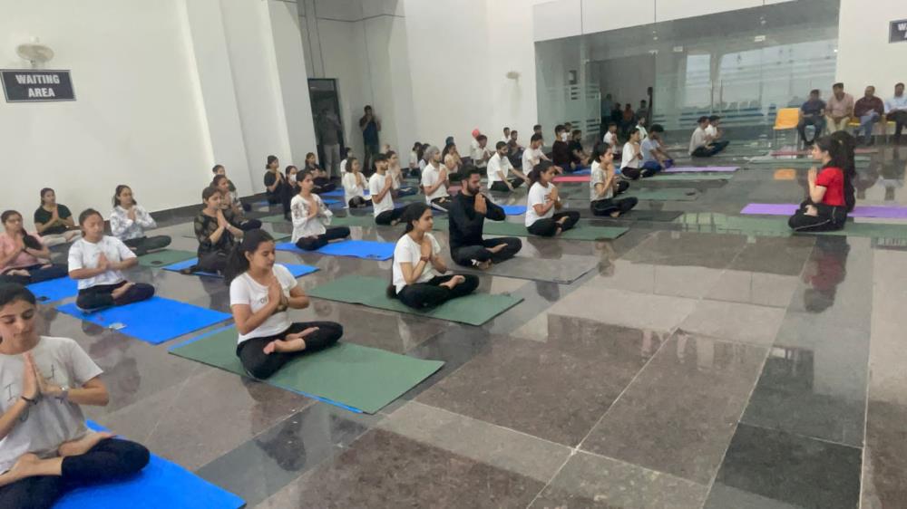 celebration of Yoga Day 2022